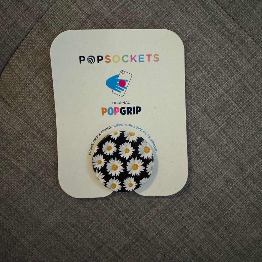 PopSocket Daisy PopGrip - Black